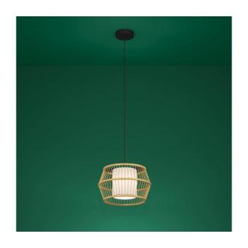 EGLO , 390233 , MONTERROSO , függeszték , E27 , 1X40W , IP20 , natúr, fehér kép