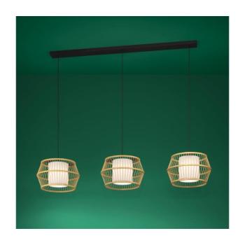 EGLO , 390234 , MONTERROSO , függeszték , E27 , 3X40W , IP20 , natúr, fehér kép
