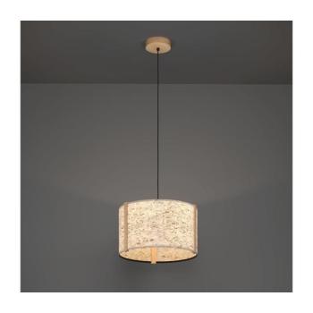 EGLO , 390323 , HONTONGAS , függeszték , E27 , 1X25W , IP20 , bézs, zöld kép