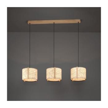 EGLO , 390324 , HONTONGAS , függeszték , E27 , 3X25W , IP20 , bézs, zöld kép