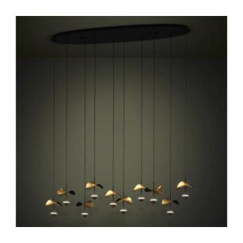 Eglo 390342 - LED Dimmelhető csillár zsinóron DRACERA 10xLED/2,3W/230V 3000K 390342 kép