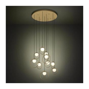 Eglo 390345 - LED Dimmelhető csillár zsinóron PORTOCOLOM 10xLED/3W/230V átm. 58 cm 390345 kép