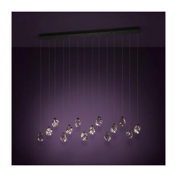 EGLO , 390414 , SINDICAT , függeszték , 3000 K , LED , 14X3W , Dimmelhető , IP20 , átlátszó kép
