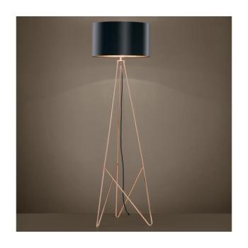 EGLO , 39229 , CAMPORALE , állólámpa , E27 , 1X60W , IP20 , fekete, vörösréz kép