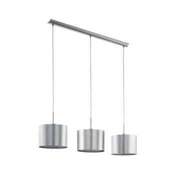 EGLO , 39353 , SAGANTO , függeszték , E27 , 3X60W , IP20 , ezüst kép