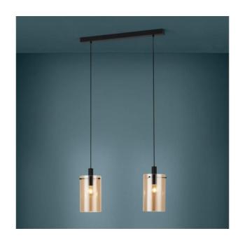 Eglo 39538 - Csillár zsinóron POLVERARA 2xE27/40W/230V 39538 kép