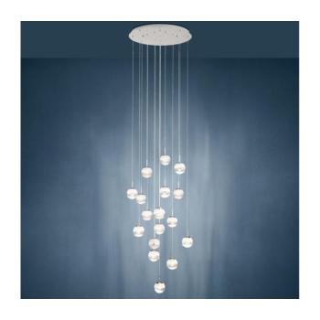 Eglo 39547 - LED Dimmelhető csillár zsinóron MONTEFIO 17xLED/5W/230V 39547 kép