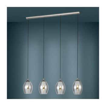 Eglo 39566 - Csillár zsinóron ESTANYS 4xE27/60W/230V füstös 39566 kép