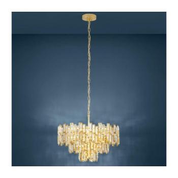 Eglo 39613 - Csillár láncon CALMEILLES 10xE14/25W/230V á. 63 cm 39613 kép