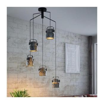 Eglo 39856 - HILCOTT felületre szerelhető csillár 5xE27/40W/230V 39856 kép