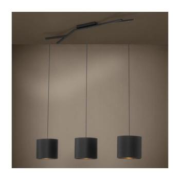 EGLO , 39886 , BALNARIO , függeszték , E27 , 3X40W , IP20 , fekete kép
