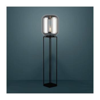 EGLO , 39989 , BULCIAGO , állólámpa , E27 , 1X40W , IP20 , fekete-átlátszó kép
