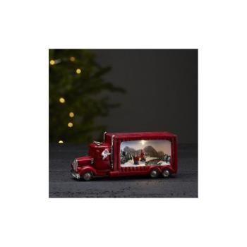Merryville - Mikulás teherautó LED deco lámpa kép