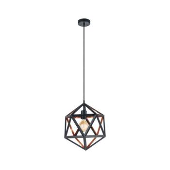 Eglo 43348 - Csillár zsinóron EMBLETON 1 1xE27/60W/230V 43348 kép
