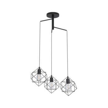 Eglo 43366 - Csillár zsinóron STRAITON 3xE27/60W/230V 43366 kép