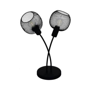EGLO , 43376 , WRINGTON 1 , asztali lámpa , E14 , 2X40W , IP20 kép