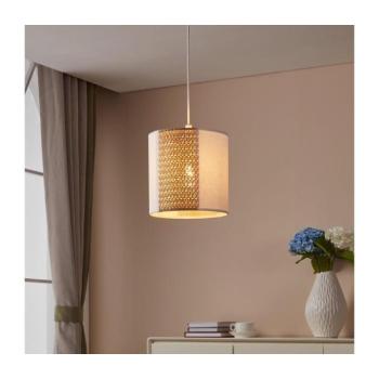EGLO , 43401 , ARNHEM , függeszték , E27 , 1X40W , IP20 , fehér, barna kép
