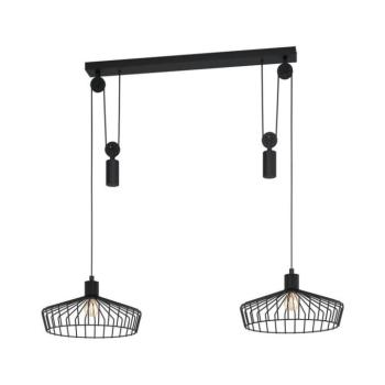 Eglo 43438 - WINKWORTH zsinóros függeszték 2xE27/40W/230V 43438 kép