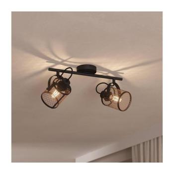 EGLO , 43532 , DELLOW , spot lámpa , E27 , 2X40W , IP20 , fekete, réz kép