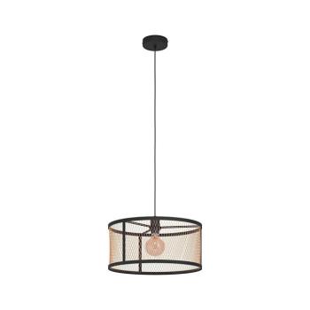 EGLO , 43604 , DELLOW , függeszték , E27 , 1X40W , IP20 , fekete, réz kép