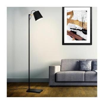 EGLO , 43614 , LACEY , állólámpa , E27 , 1X40W , IP20 , fekete, krémszín kép