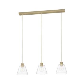 EGLO , 43634 , COPLEY , függeszték , E27 , 3X40W , IP20 , átlátszó kép