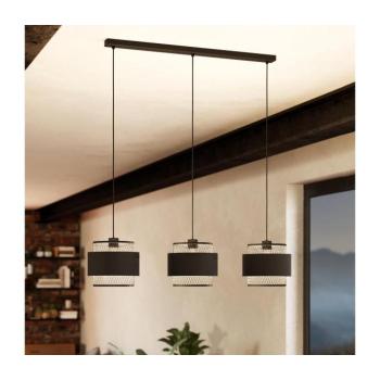 EGLO , 43669 , BAZELY , függeszték , E27 , 3X40W , IP20 , fekete kép