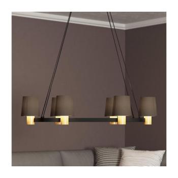 EGLO , 43782 , EDALE , függeszték , E27 , 6X40W , IP20 , cappuccino kép