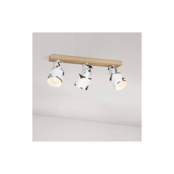 EGLO , 43923 , KILBURN , spot lámpa , E27 , 3X40W , IP20 , fehér, barna kép