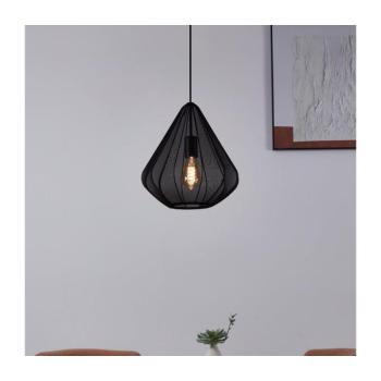 EGLO , 43994 , DOLWEN , függeszték , E27 , 1X40W , IP20 , fekete kép