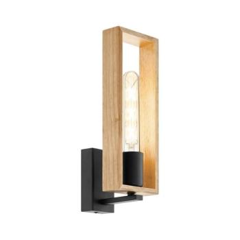EGLO , 44055 , LITTLETON , fali lámpa , E27 , 1X40W , IP20 , barna kép