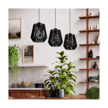 EGLO , 44106 , PERSLEY , függeszték , E27 , 3X60W , IP20 , fekete kép
