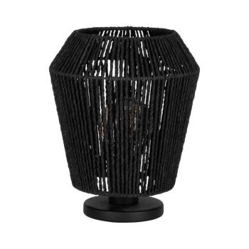 EGLO , 44107 , PERSLEY , asztali lámpa , E27 , 1X60W , IP20 , fekete kép