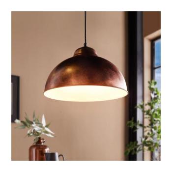 LED lámpa függeszték , mennyezeti , E27 , acél , antik-vörösréz , EGLO , TRURO 2 , 49248 kép