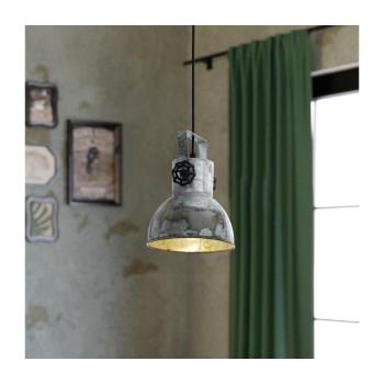 EGLO , 49619 , BARNSTAPLE , függeszték , E27 , 1X40W , IP20 , kopott hatású horganyzott kép