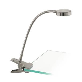 Eglo 54648 - LED Asztali lámpa csipesszel LED/4,5W/230V 3000K matt króm 54648 kép