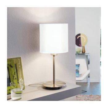 Eglo 54744 - Asztali lámpa ANADIA 1xE14/40W/230V fehér/matt króm 54744 kép