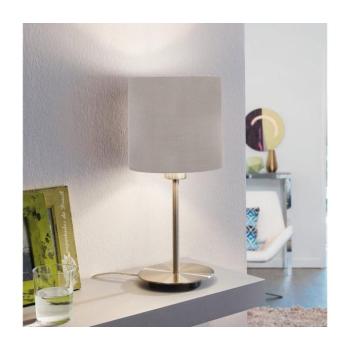 Eglo 54745 - Asztali lámpa ANADIA 1xE14/40W/230V taupe/matt króm 54745 kép