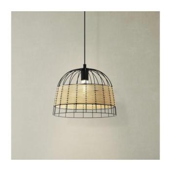 Eglo 55709 - Csillár zsinóron ANWICK 1xE27/40W/230V rattan 55709 kép