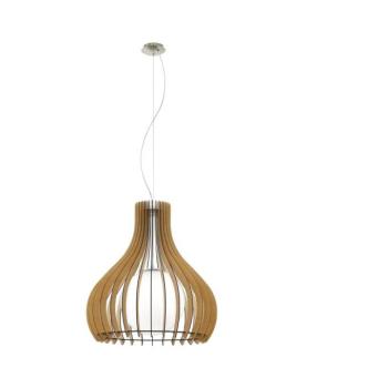Eglo 61719 - Csillár zsinóron TINDORI 1xE27/60W/230V átm. 60 cm barna 61719 kép