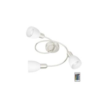 Eglo 75388 - LED RGBW Dimmelhető felületre szerelhető csillár GRIMSEY-C 3xE14/4W/230V + távirányító 75388 kép