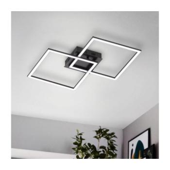 Eglo 75553 - LED Dimmelhető felületre szerelhető csillár PALMAVES LED/28W/230V 3000-6500K+távirányító 75553 kép