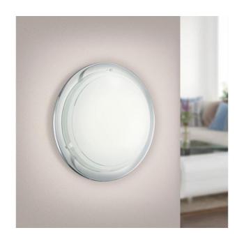 EGLO , 83155 , PLANET 1 , fali-mennyezeti lámpa , E27 , 1X25W , IP20 , fehér, átlátszó kép