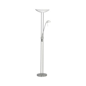 EGLO 85971 - Fényerőszabályozható állólámpa BAYA 1xR7s/230W+1xG9/33W matt króm 85971 kép