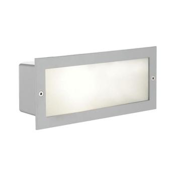 EGLO 88008 - ZIMBA kültéri beépíthető lámpatest 1xE27/60W ezüst/fehér IP44 88008 kép
