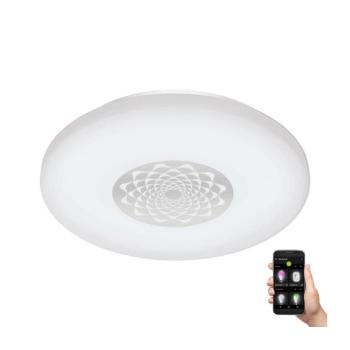 EGLO , 900008 , CAPASSO-Z , fali-mennyezeti lámpa , 2700 K 6500 K , LED , 4X3,9W , Dimmelhető , IP20 , fehér, króm kép
