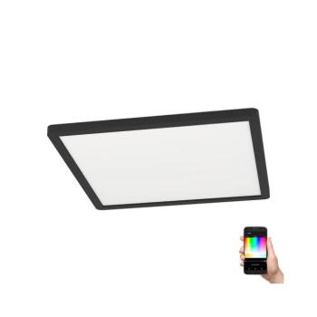 Eglo 900093 - LED RGBW dimmelhető mennyezeti lámpatest ROVITO-ZLED/14,6W/230V fekete 900093 kép