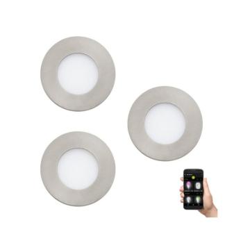 Eglo 900111 - 3× LED-del szerelt, fényerőszabályozható fürdőszobai világítótest FUEVA-Z 2,8W/230V IP44 900111 kép