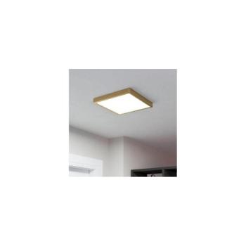 LED panel , 20.5W , falon kívüli , négyzet , meleg fehér , réz keret , EGLO , FUEVA 5 , 900184 kép