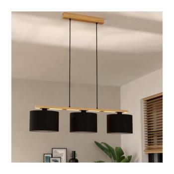 EGLO , 900313 , CASTRALVO , függeszték , E27 , 3X40W , IP20 , fekete kép